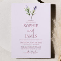 Elegante Lavender Pflanze Branch Blume Hochzeit