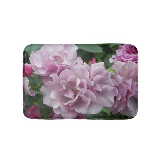 Elegante Lavender Rose Badematte (Vorderseite)