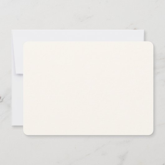 Elegante Lavender Spring Wildblume Hochzeit Save The Date (Rückseite)