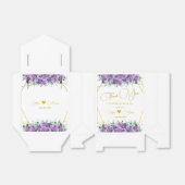 Elegante Lavender Wildblume Custom Geschenkschachtel (Ungefaltet)