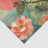 Elegante, lebendige Farbenpracht Seidenpapier (Ausschnitt)