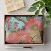 Elegante, lebendige Farbenpracht Seidenpapier (Geschenk)