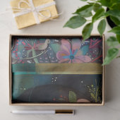 Elegante, lebendige Farbenpracht Seidenpapier (Geschenk)