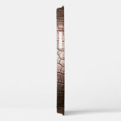 Elegante Ledertextur aus Abend. Case-Mate iPhone Hülle (Rückseite / Rechts)