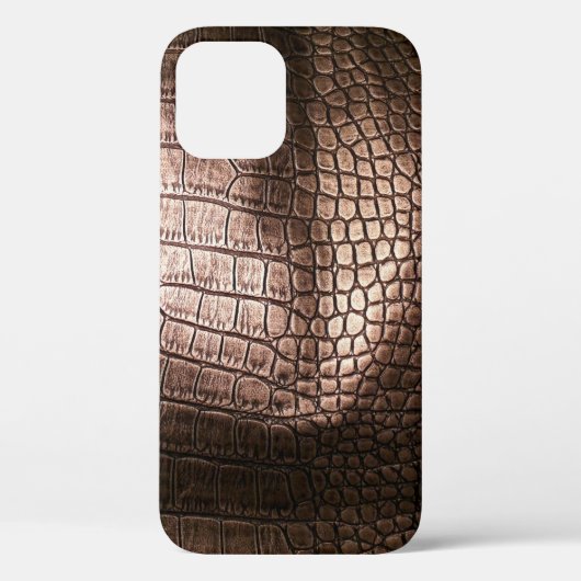 Elegante Ledertextur aus Abend. Case-Mate iPhone Hülle (Rückseite)