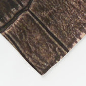 Elegante Ledertextur aus Abend. Fleecedecke (Ecke)