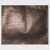 Elegante Ledertextur aus Abend. Geschenkpapier (Flach)