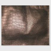 Elegante Ledertextur aus Abend. Geschenkpapier (Flach)