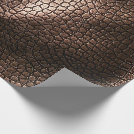 Elegante Ledertextur aus Abend. Geschenkpapier (Ecke)