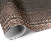 Elegante Ledertextur aus Abend. Geschenkpapier (Rolleneckpunkt)