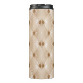 Elegante Ledertextur: Luxuriöses Material Thermosbecher (Rückseite)