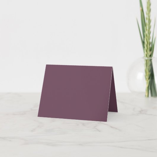 Elegante leere Notizkarte (Vorderseite)