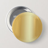 Elegante leere Vorlage Hinzufügen eines Gold-Texte Button (Vorne & Hinten)