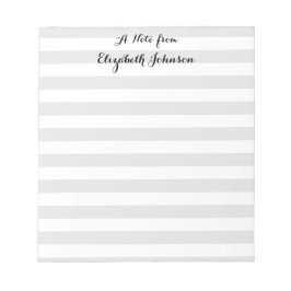 Elegante Lehrer der modernen Kindergartenschule Na Notizblock