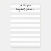 Elegante Lehrer der modernen Kindergartenschule Na Post-it Klebezettel (Vorderseite)