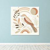 Elegante Leinwand (Insitu (Holzboden))