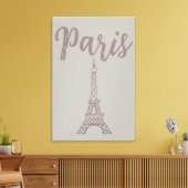 Elegante Leinwand Paris Eiffel (Insitu (Wohnzimmer))