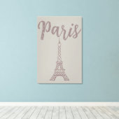 Elegante Leinwand Paris Eiffel (Insitu (Holzboden))