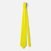 Elegante Lemon Yellow Neck Tie für Arbeit oder Ver Krawatte (Vorderseite)