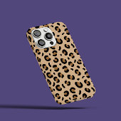 Elegante Leopard Animal Print iPhone Hülle