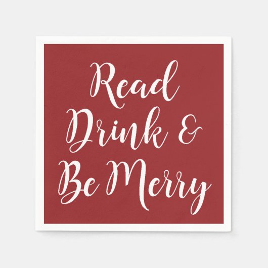 Elegante Leseraum Serviette (Vorderseite)
