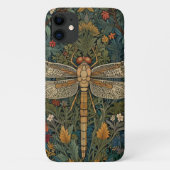 Elegante Libellen-Kunstwerke botanischer Boho-Chic Case-Mate iPhone Hülle (Rückseite)