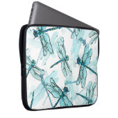 Elegante Libellen: Watercolor Wonder Laptopschutzhülle (Vorne Rechts)