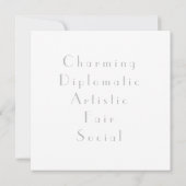 Elegante Libra Personalisiert Geburtstag Karte (Rückseite)