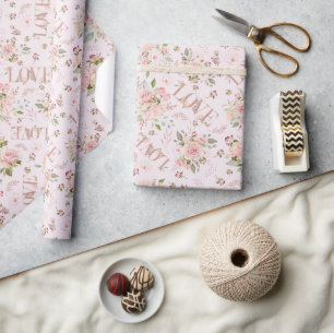 Elegante Liebe Geschenkpapier