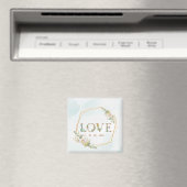 Elegante Liebe Grüne Magnet (In Situ (Geschirrspüler))