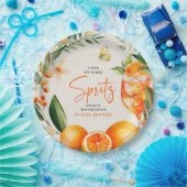 Elegante Liebe im Brautparty von First Spritz Pappteller (Party)