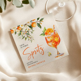 Elegante Liebe im Brautparty von First Spritz Serviette