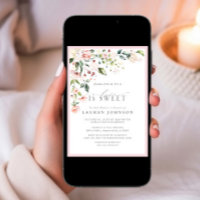 Elegante Liebe ist süß-rosa Brautparty