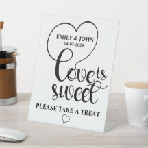 Elegante Liebe ist süßes Kalligraphie Herz