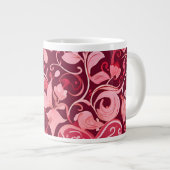 Elegante Liebe | Jumbo-Tasse (Vorderseite Rechts)