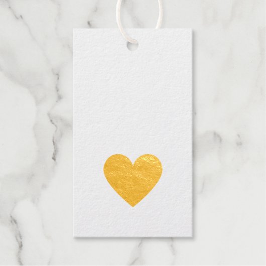 Elegante Liebe Locarno Geschenkanhänger (Vorderseite)