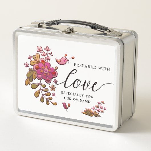 Elegante Liebe Lunch Box (Vorderseite)