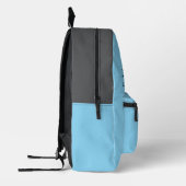 Elegante Light Blue Custom Nurse Bedruckter Rucksack (Links)