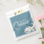 Elegante Light Blue Quinceañera - Chambelán Custom Geschenktütchen (Versiegelt)