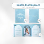 Elegante Light Blue Quinceñera - Foto Programm