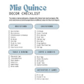 Elegante Light Blue Quinceñera - Foto Programm