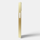 Elegante Light Gold Teal Case-Mate iPhone Hülle (Rückseite / Rechts)