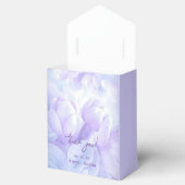 Elegante Light Lila Lilac Blume Hochzeit Geschenkschachtel (Geöffnet)