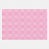 Elegante Light Sky Blue Pink Aquamarin Pastel Mini Geschenkpapier Set (Vorderseite 2)