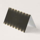 Elegante Lights Glittery Dankeschön Card Visitenkarten (Rückseite)