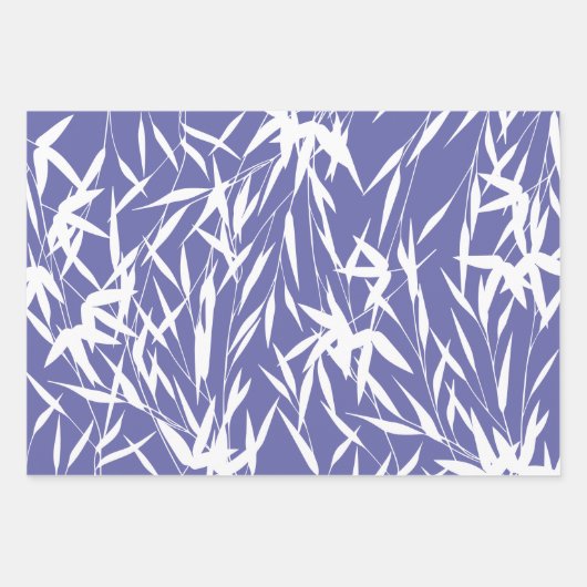 Elegante Lila Blätter (Vorderseite 2)