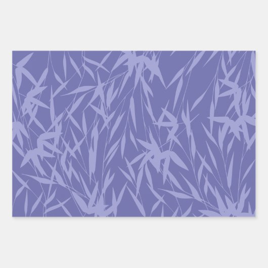 Elegante Lila Blätter (Vorderseite)