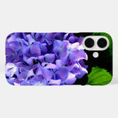 Elegante lila, blühende lila Hydrangeas Case-Mate iPhone Hülle (Rückseite (Horizontal))