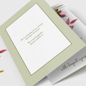 Elegante Lila Blumensympathie-Karte Karte