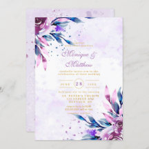 Elegante Lila Botanische Peonie